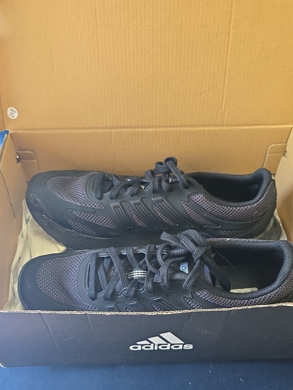 adidas Men's Black Mesh & Synthetic Running Sneakers